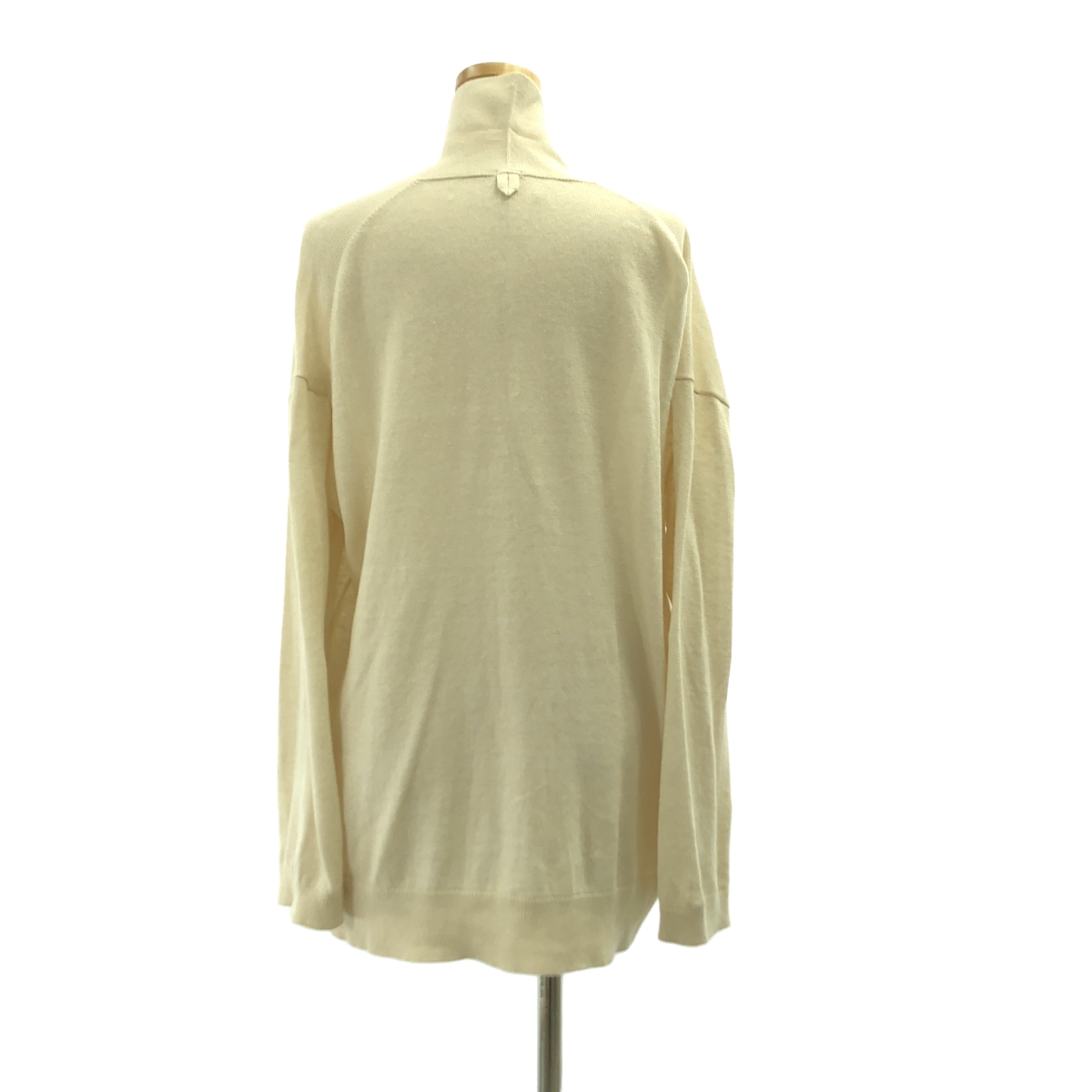 MARGARET HOWELL / マーガレットハウエル リネン コットン オーバーシルエット ニット カーディガン