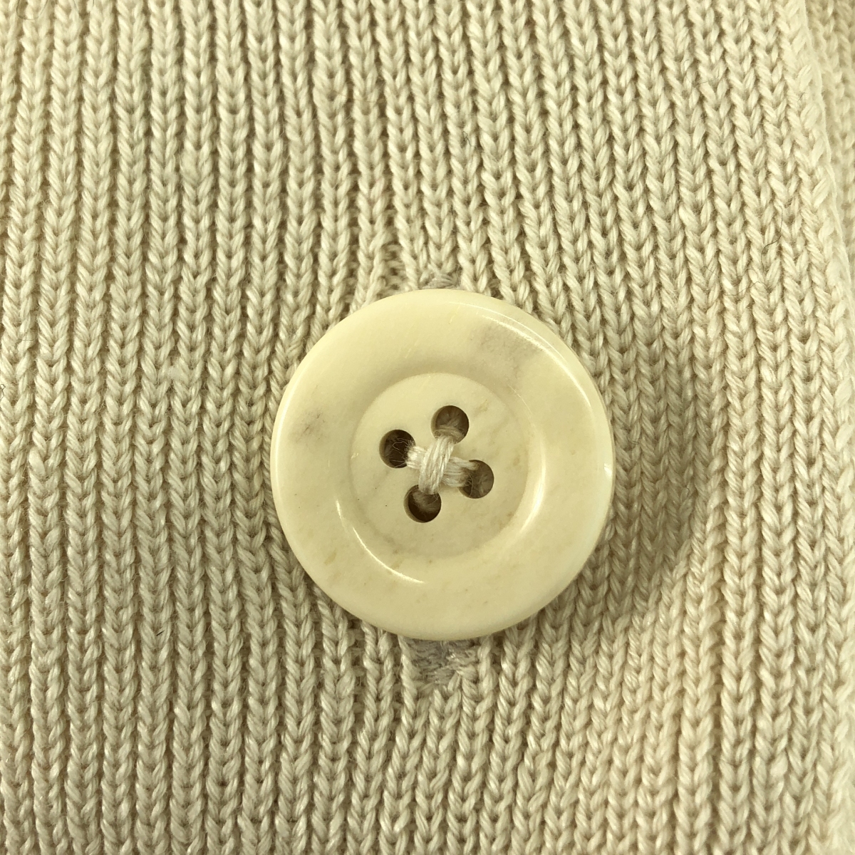 MARGARET HOWELL / マーガレットハウエル リネン コットン オーバーシルエット ニット カーディガン