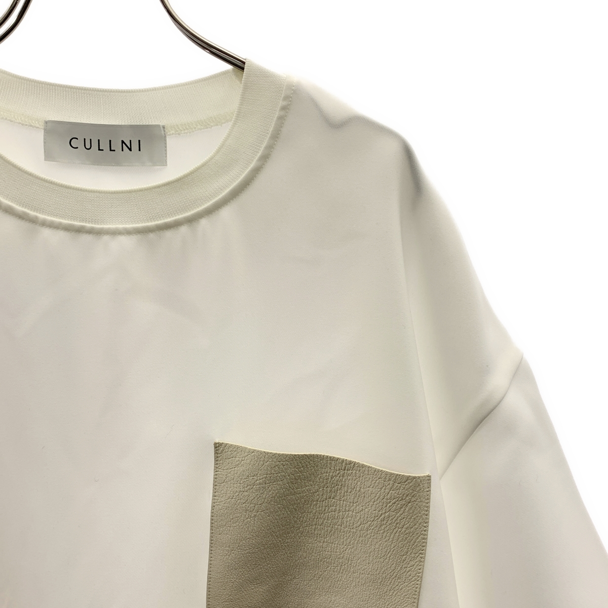 CULLNI / クルニ レザーポケット Tシャツ