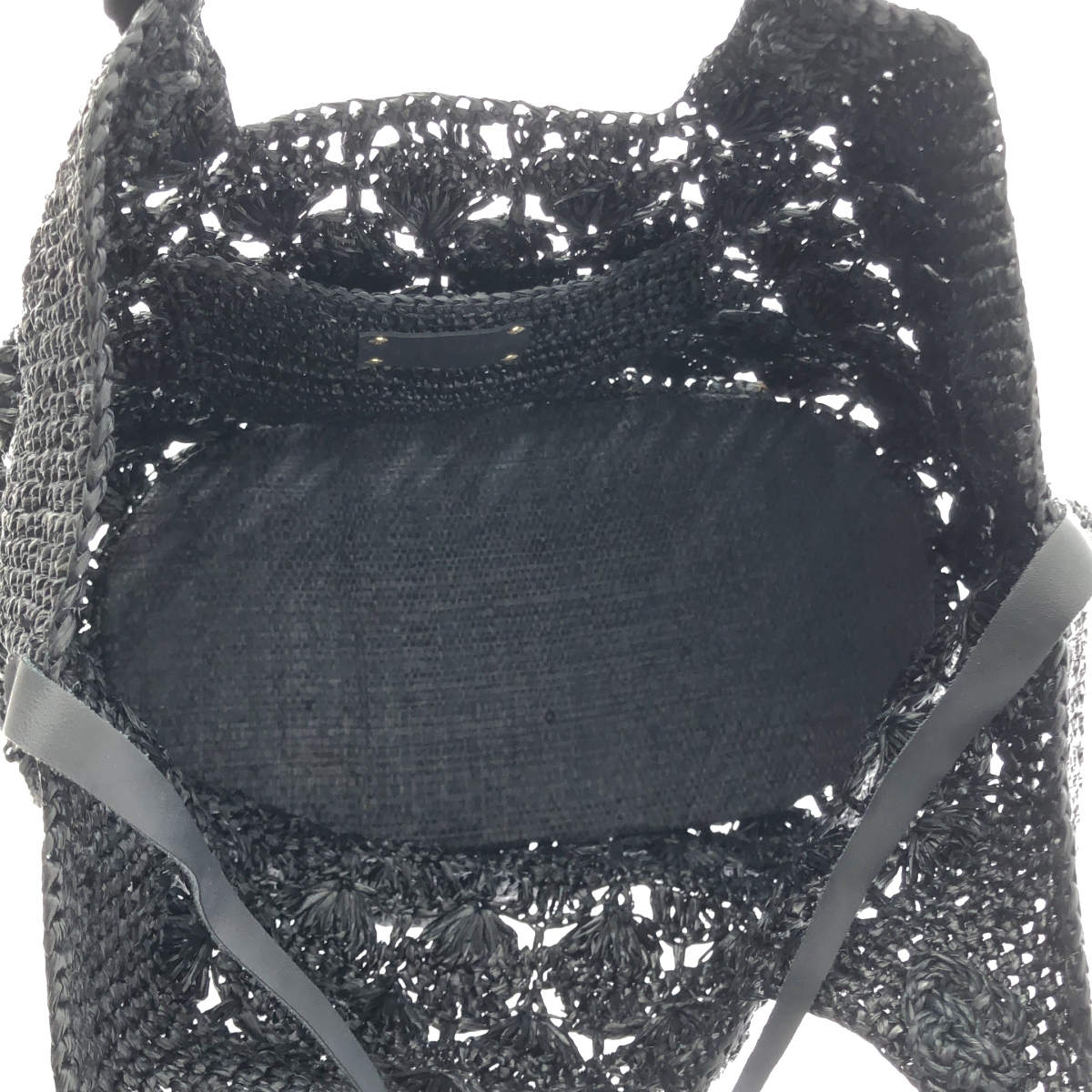 A POINT ETC / アーポワンウテセ ラフィア かごトートバッグ