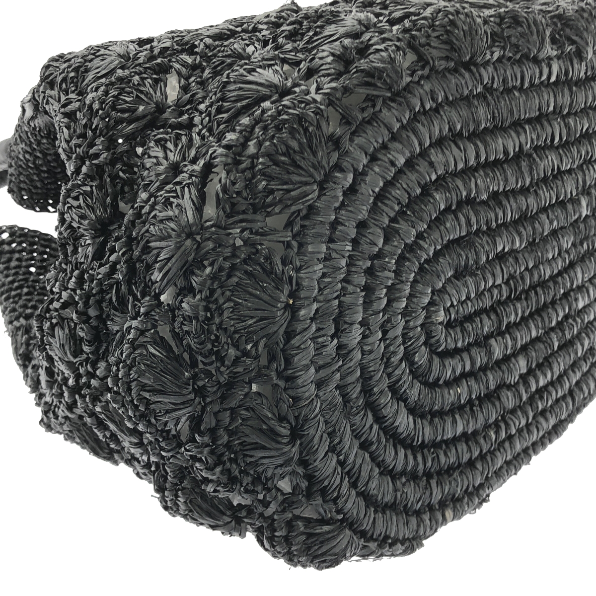 A POINT ETC / アーポワンウテセ ラフィア かごトートバッグ