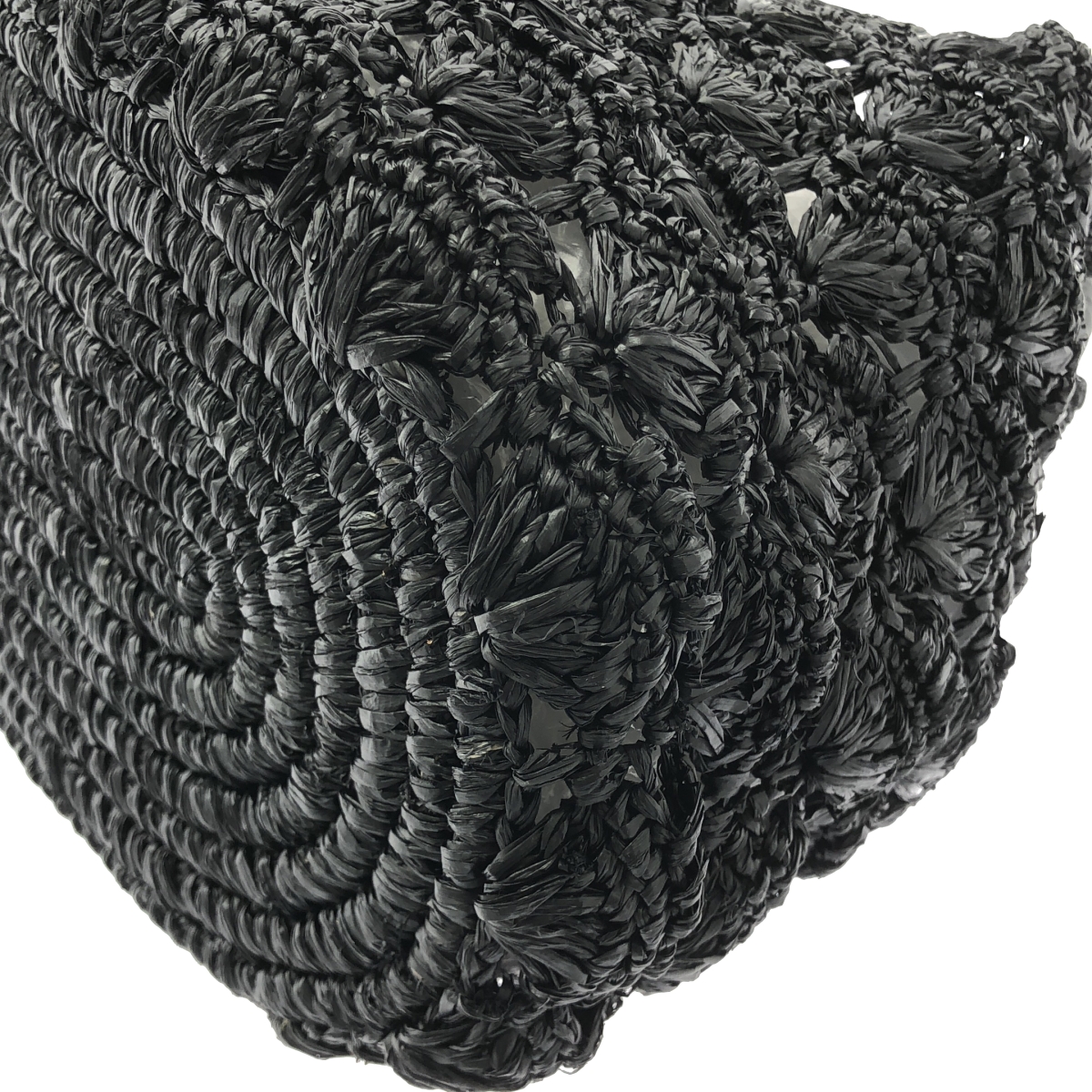 A POINT ETC / アーポワンウテセ ラフィア かごトートバッグ