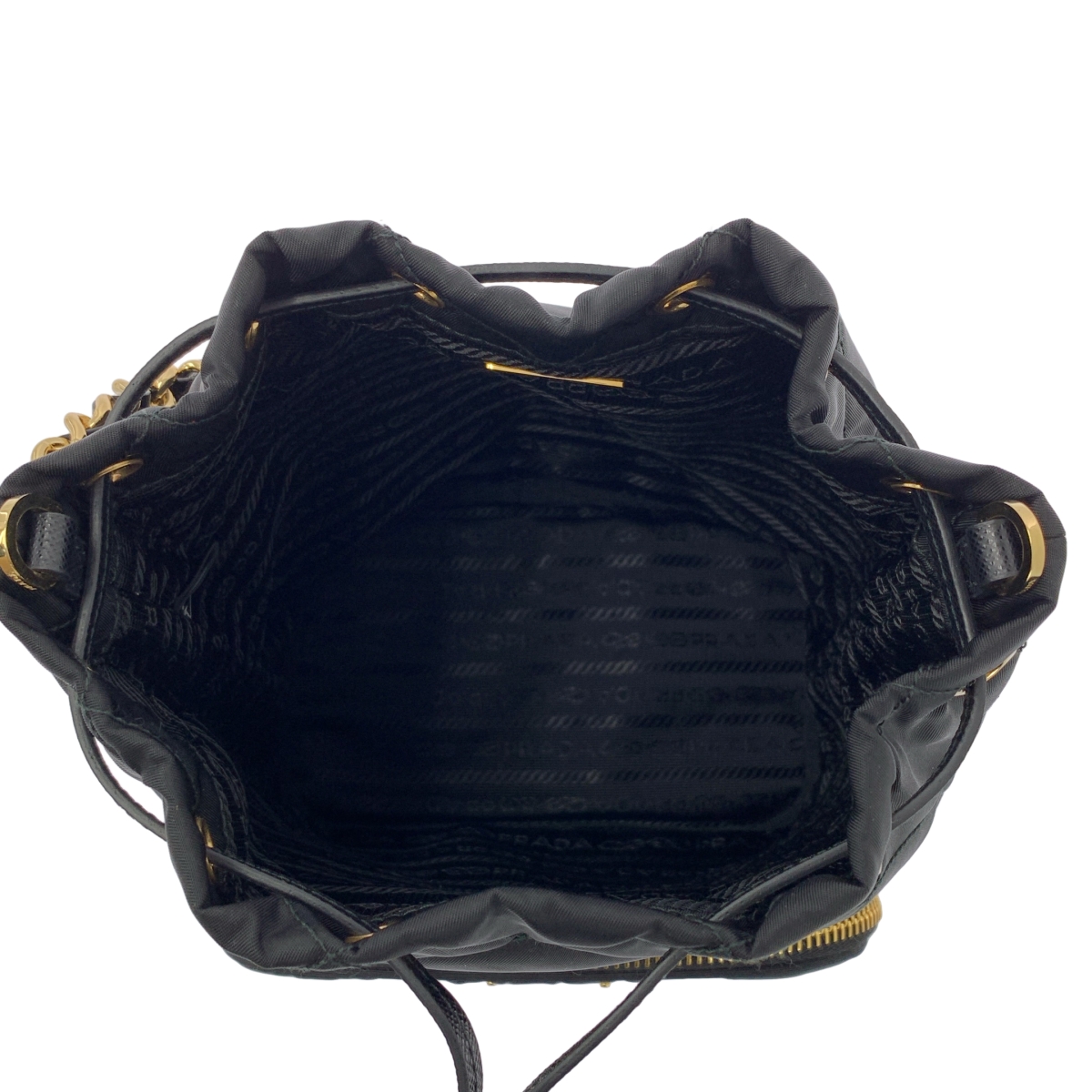 PRADA / プラダ ReNylon 2WAY キルティング ショルダーバッグ / 1BH038