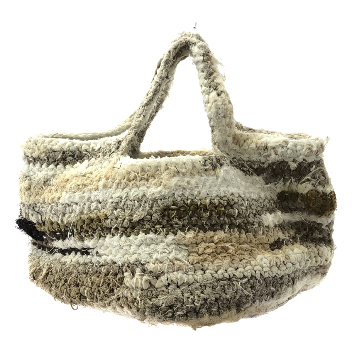 DANIELA GREGIS / ダニエラグレジス 裂き編み ハンド トートバッグ