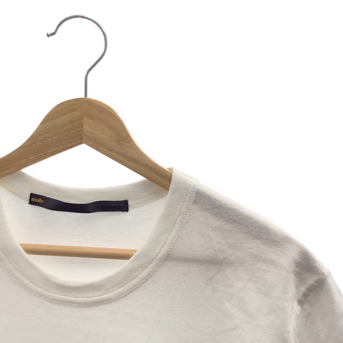 muller of yoshiokubo / ミュラーオブヨシオクボ “Folk” jacquard t クルーネック カットソー