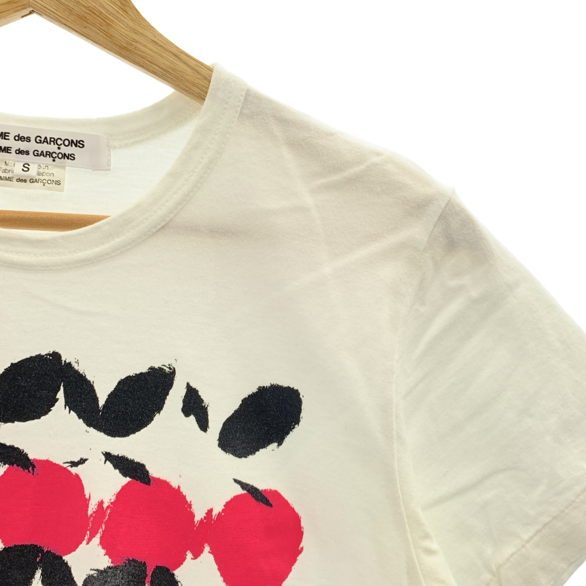 COMME des GARCONS COMME des GARCONS / コムコム コットン グラフィックプリント Tシャツ カットソー