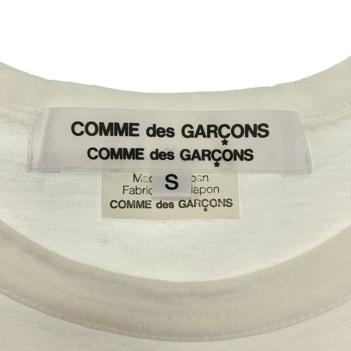 COMME des GARCONS COMME des GARCONS / コムコム コットン グラフィックプリント Tシャツ カットソー