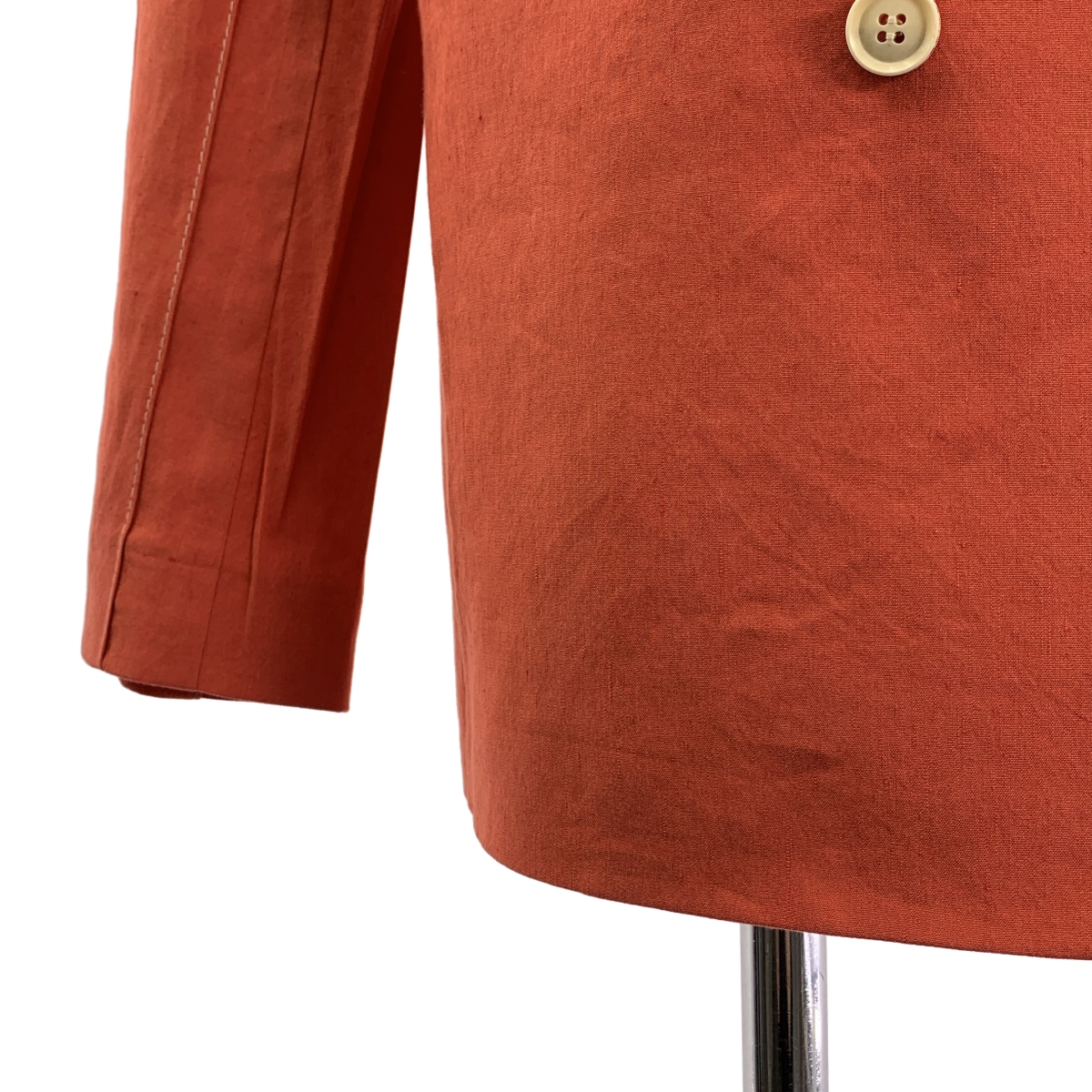 BEIGE， / ベイジ セットアップ リネン ダブルブレスト ジャケット/ シルク コットン ウエストゴム スカート