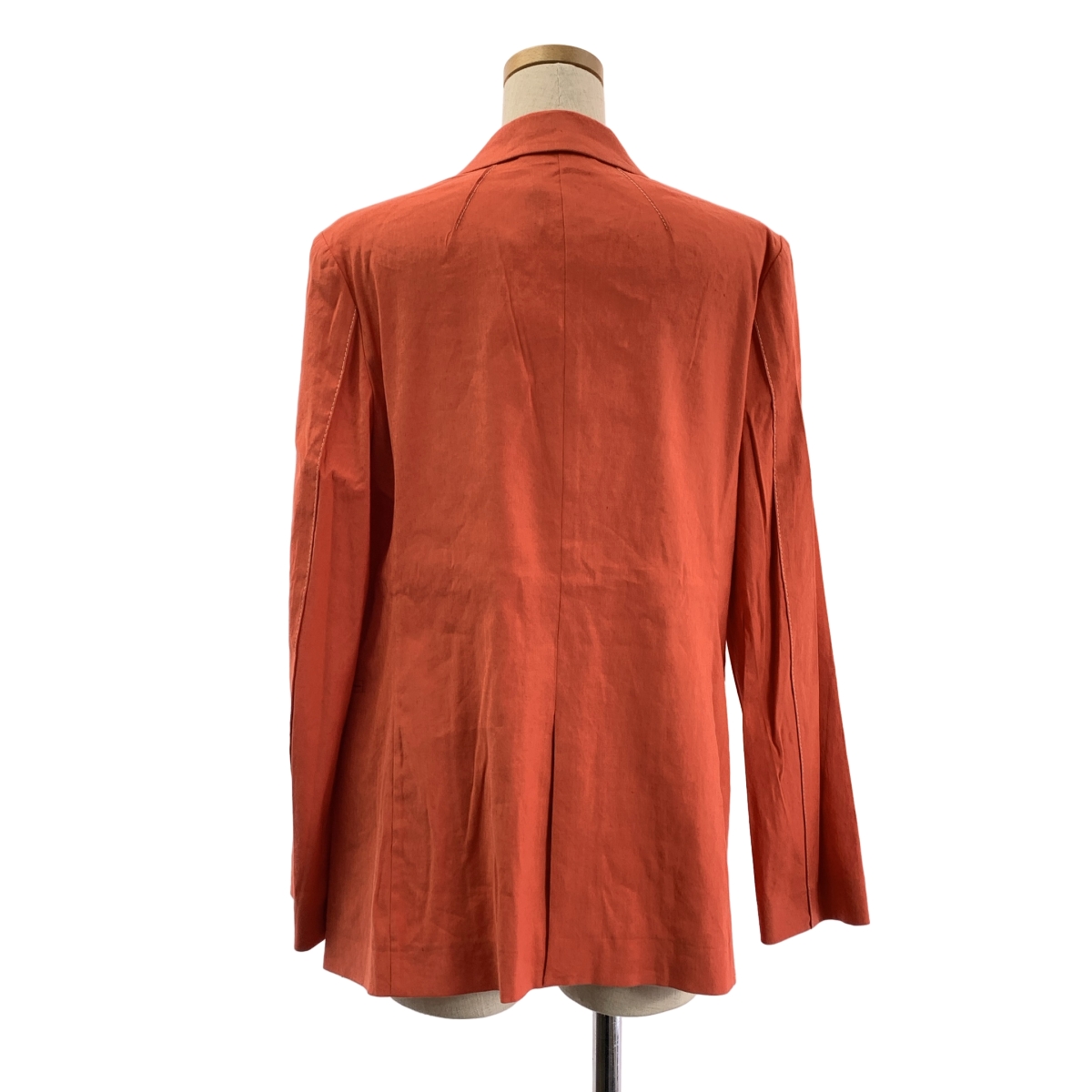 BEIGE， / ベイジ セットアップ リネン ダブルブレスト ジャケット/ シルク コットン ウエストゴム スカート