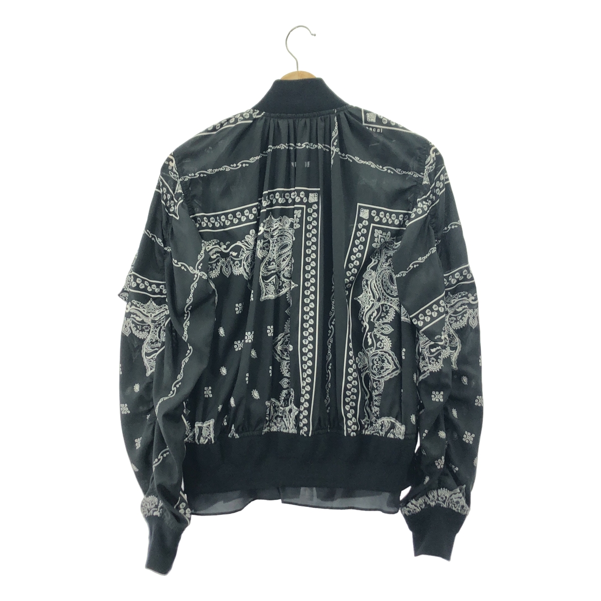 sacai / サカイ Bandana Print Bomber Jacket バンダナプリント ボンバージャケット