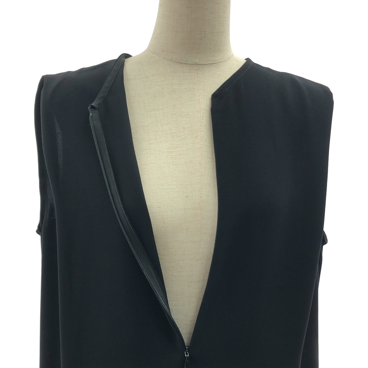 UNITED ARROWS & SONS / ユナイテッドアローズアンドサンズ by DAISUKE OBANA / FLARE DRESS / ジップ ドレス ワンピース