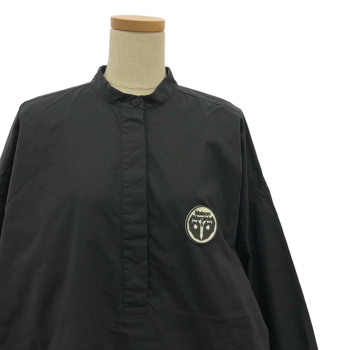 MM6 Maison Margiela / エムエムシックスメゾンマルジェラ リバースロゴ プルオーバー シャツワンピース