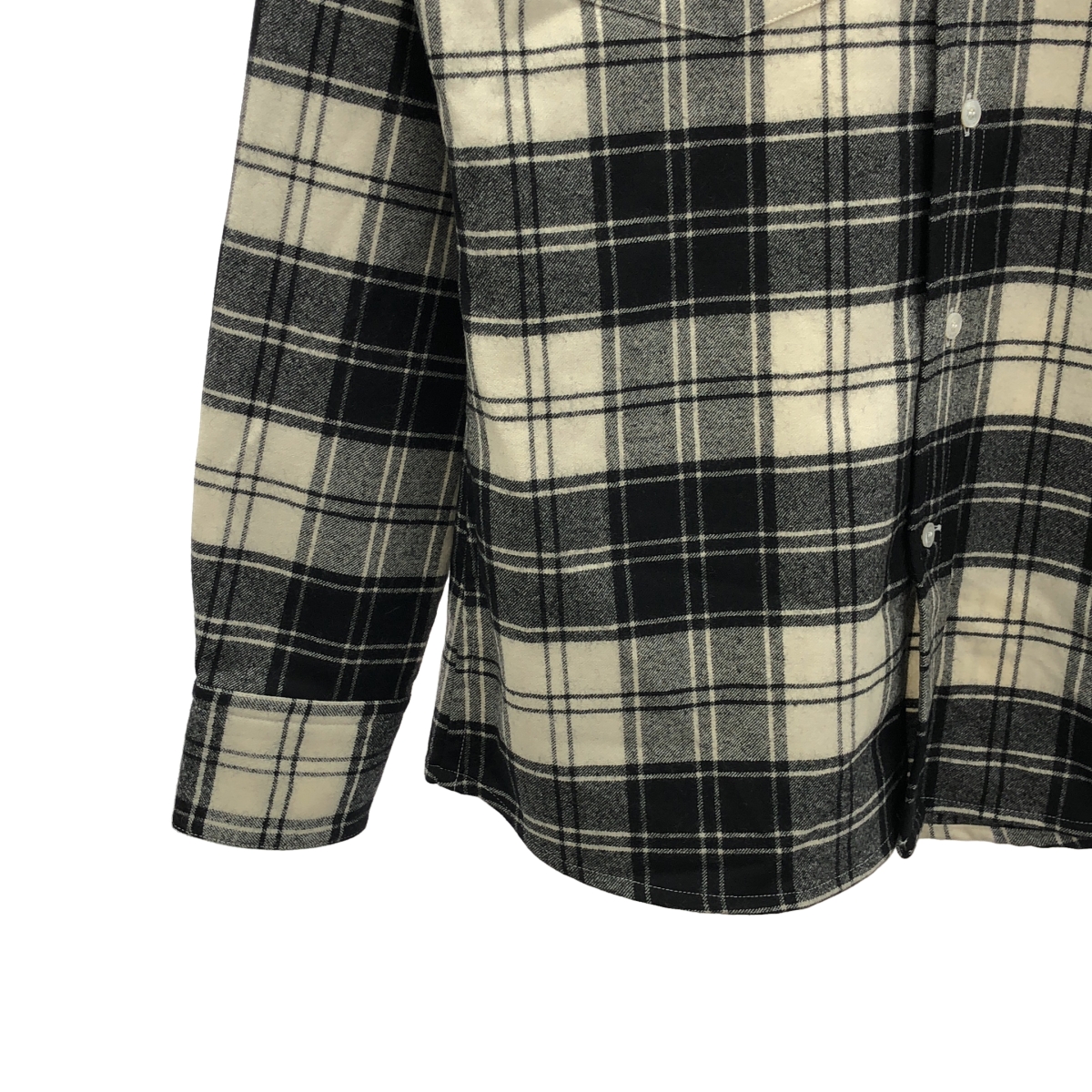 Dunhill / ダンヒル ウール チェック CPOシャツ