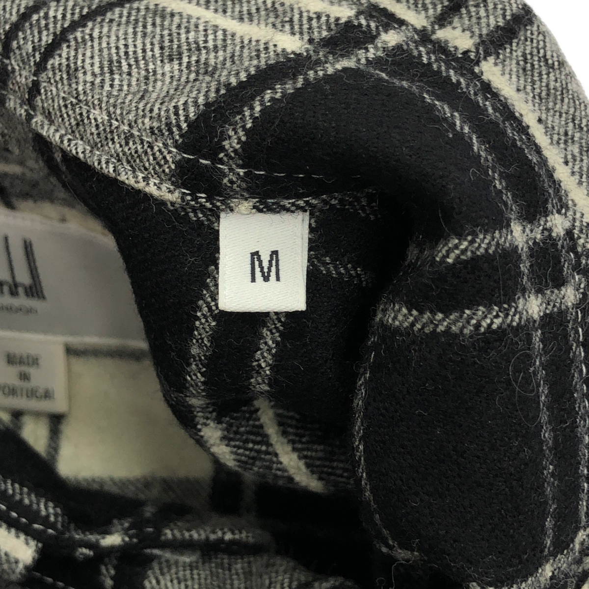 Dunhill / ダンヒル ウール チェック CPOシャツ