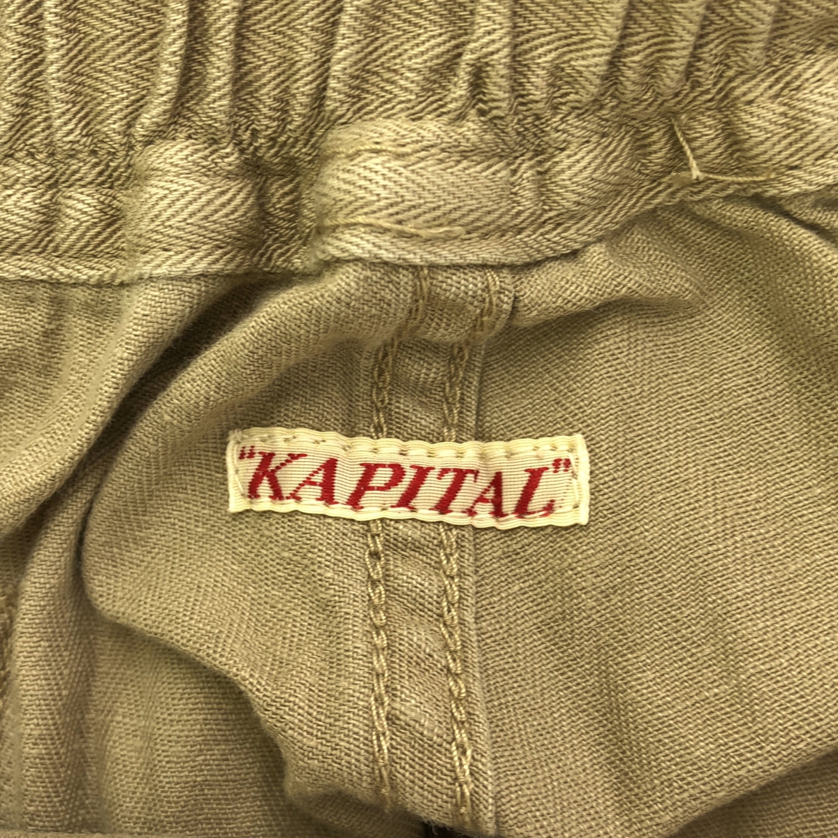 KAPITAL / キャピタル 薄キャンバス ウェルダー オーバーオール