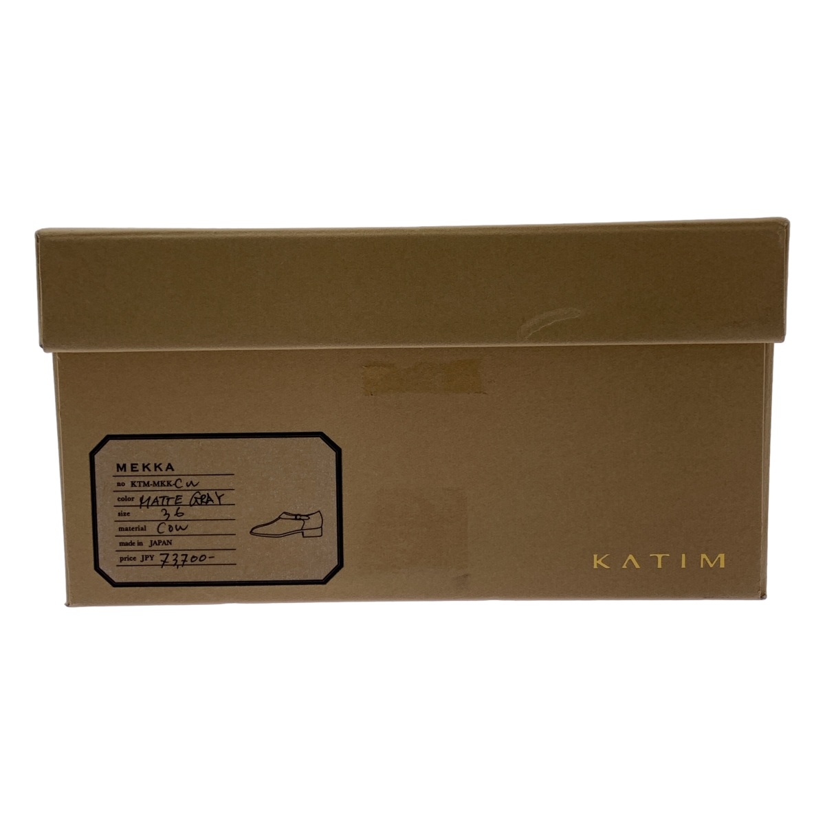 KATIM / カチム MEKKA / スエード切替 レザー ストラップ シューズ 革靴