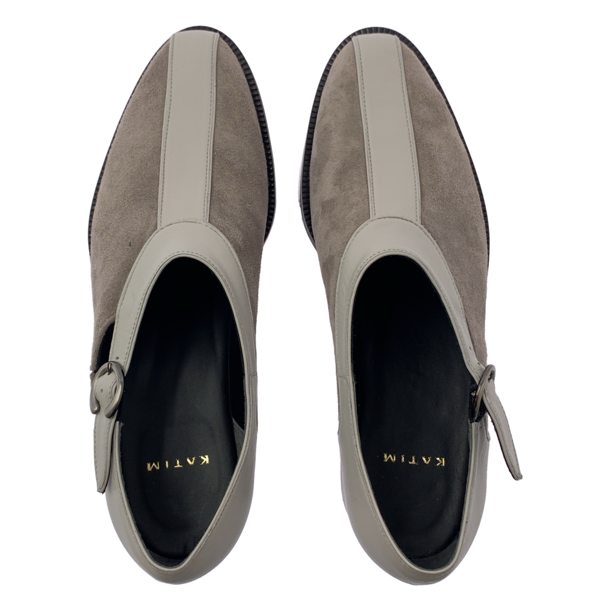 KATIM / カチム MEKKA / スエード切替 レザー ストラップ シューズ 革靴