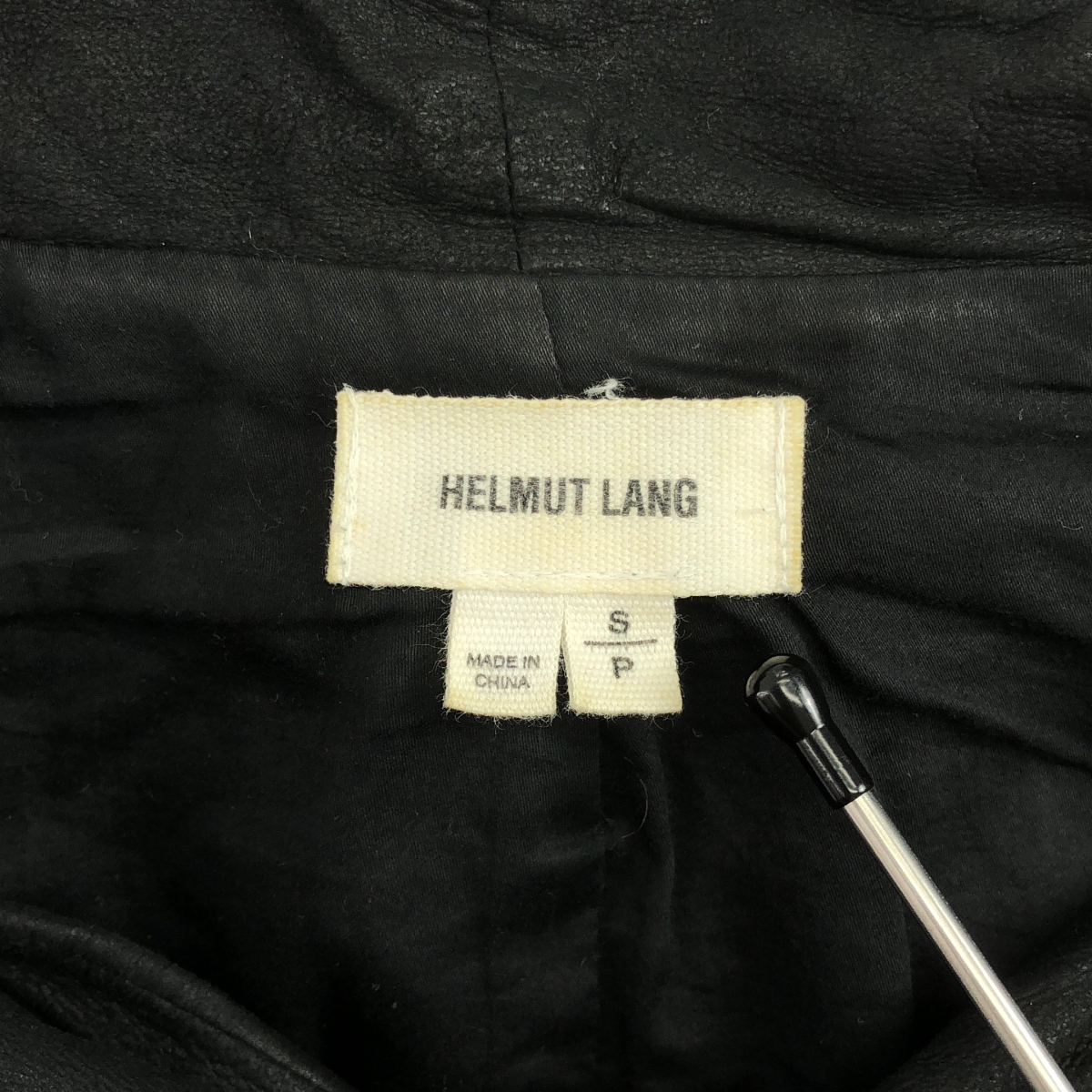 HELMUT LANG / ヘルムートラング シープレザー レザー ライダースジャケット