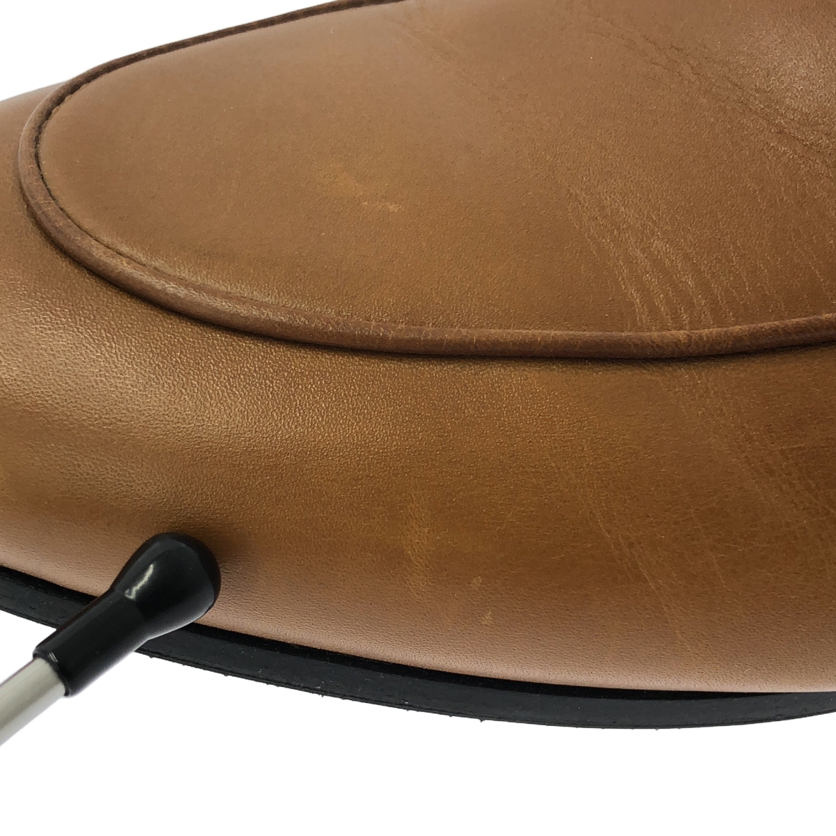 GUCCI / グッチ プリンスタウン ホースビット ファー フラットシューズ