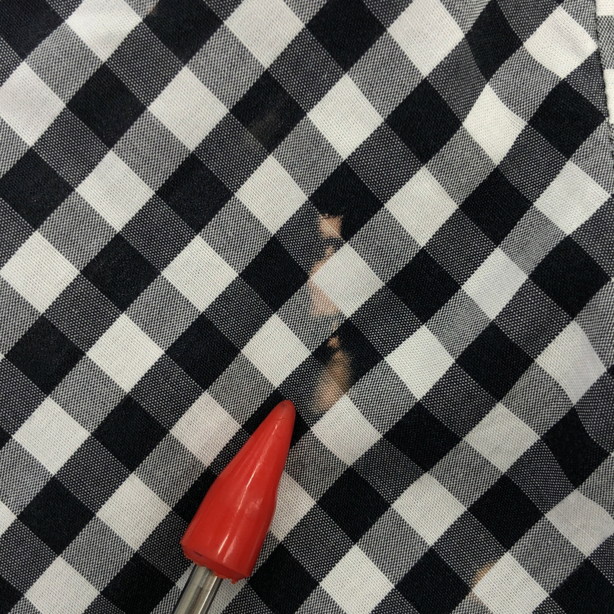 COMME des GARCONS HOMME / コムデギャルソンオム ウール切替 ギンガムチェック シャツ