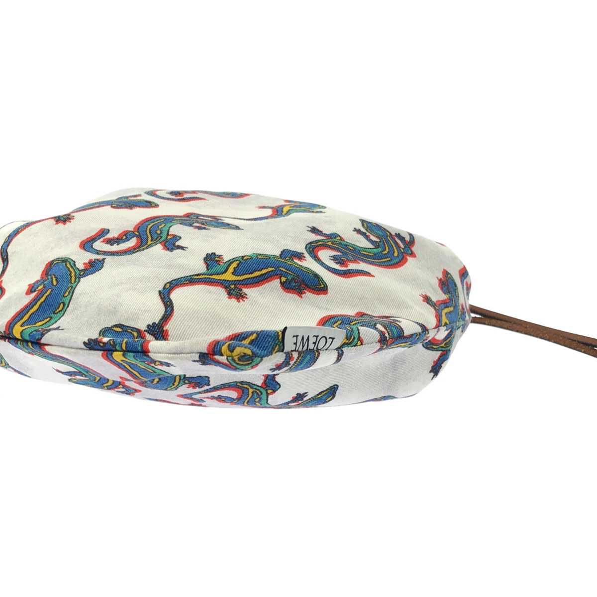 LOEWE / ロエベ × Paula's Ibiza パウラズイビザコラボ リザード柄 ドローストリング 巾着ポーチ