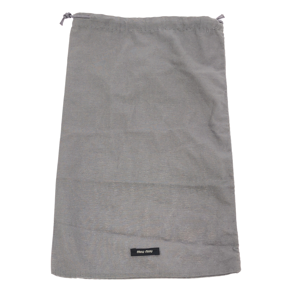 miu miu / ミュウミュウ ベロア ギャザー フラット パンプス