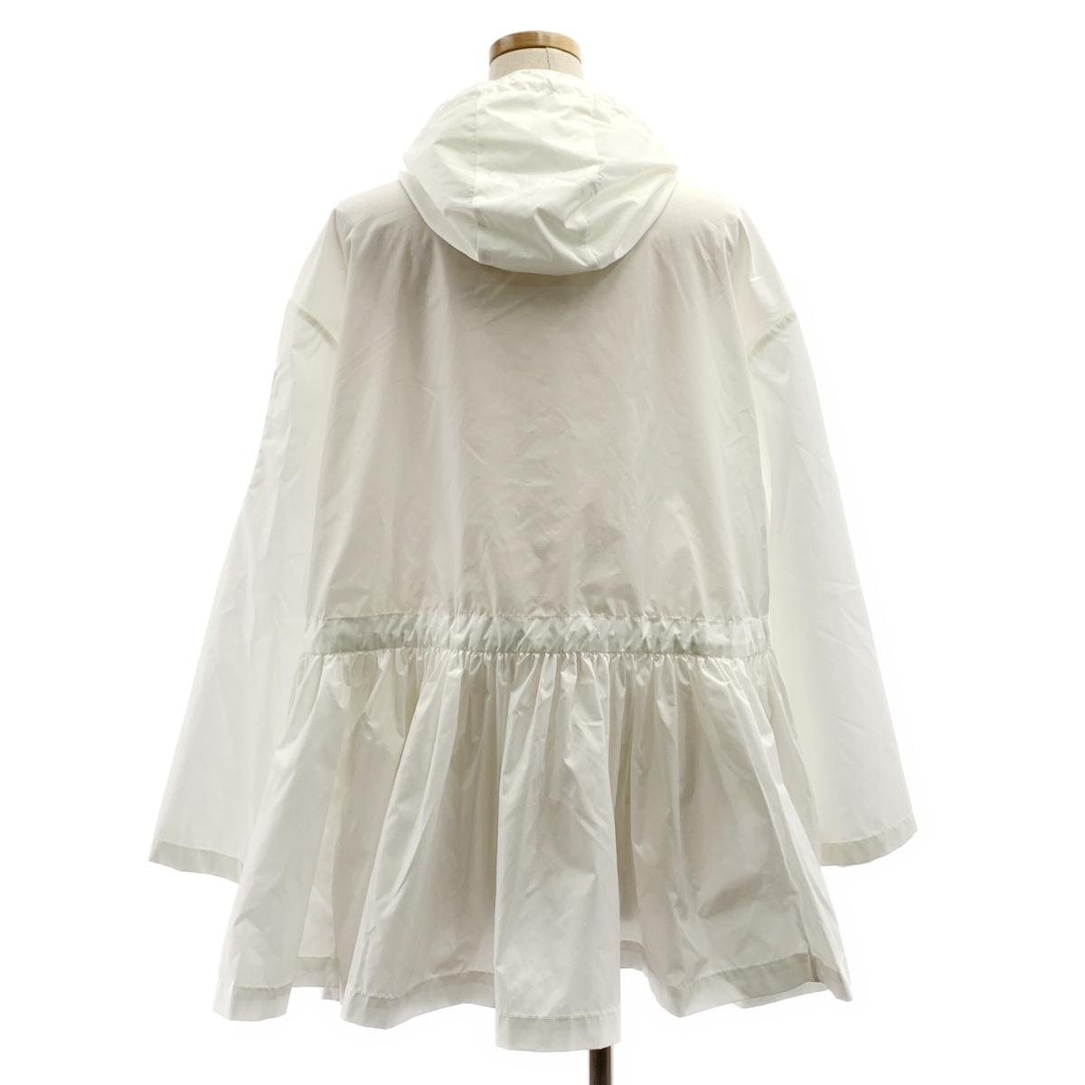 PRADA / プラダ ドローストリング ギャザー ボリューム ジャケット ブルゾン フーディ