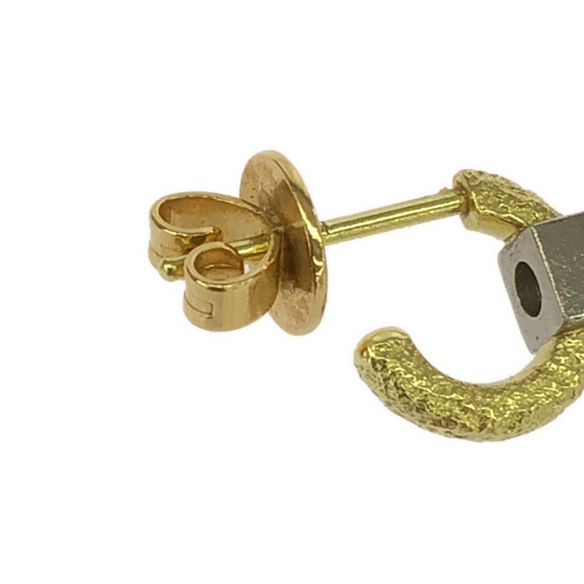 その他 K18 ダイヤモンド 0.1ct デザイン ピアス