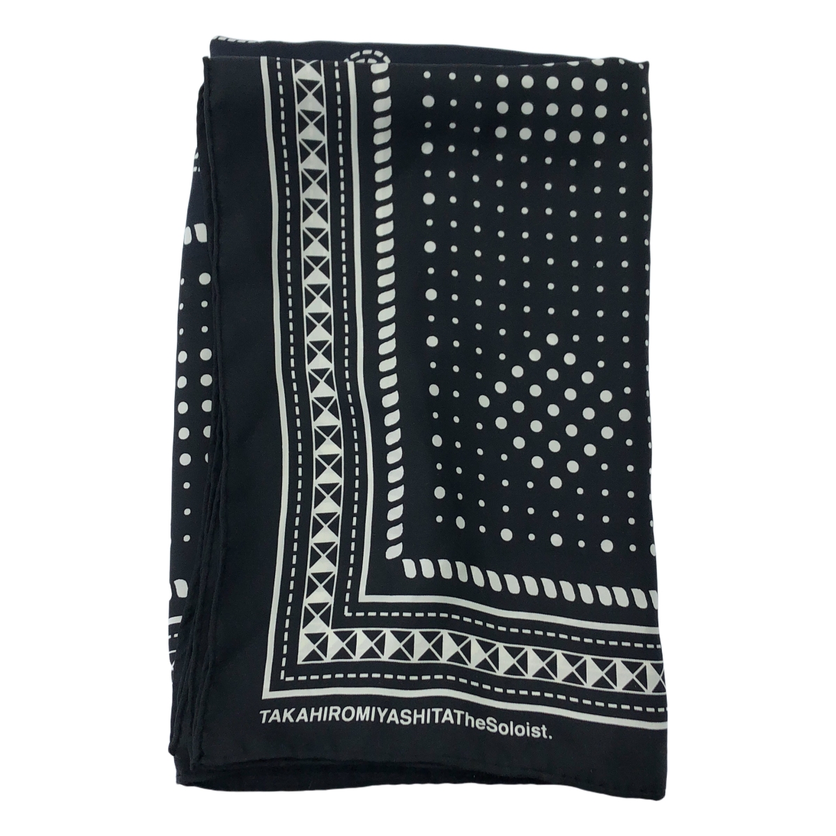 TAKAHIROMIYASHITA The Soloist / タカヒロミヤシタザソロイスト プリント 柄 大判 スカーフ