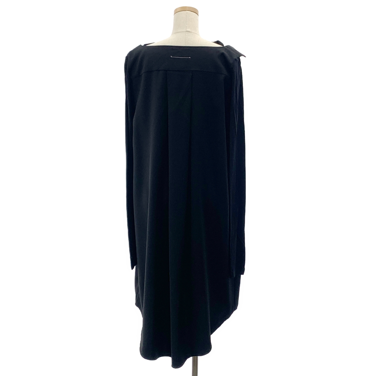 MM6 Maison Martin Margiela / エムエムシックスメゾンマルタンマルジェラ 異素材 ドレープ プルオーバー ワンピース