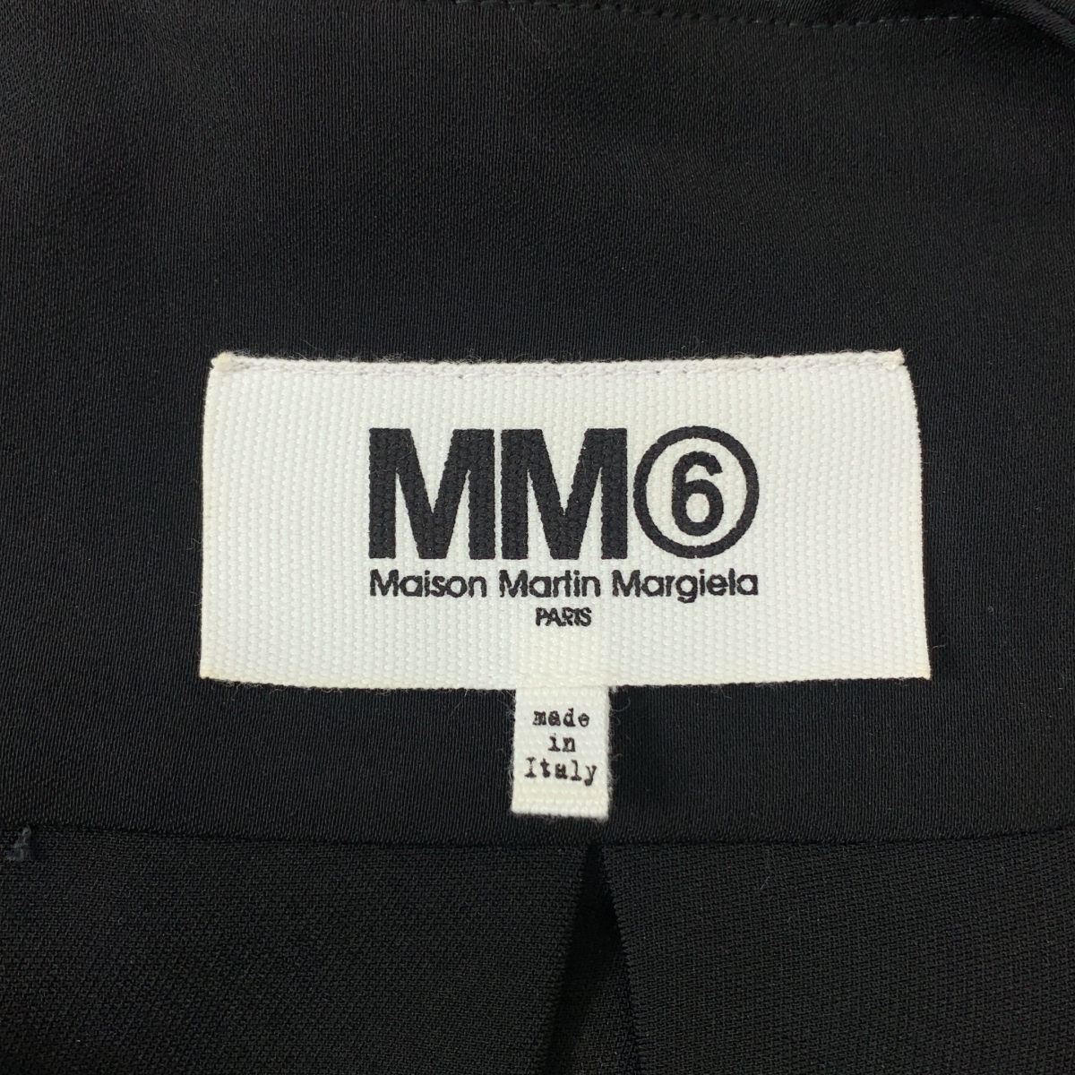 MM6 Maison Martin Margiela / エムエムシックスメゾンマルタンマルジェラ 異素材 ドレープ プルオーバー ワンピース