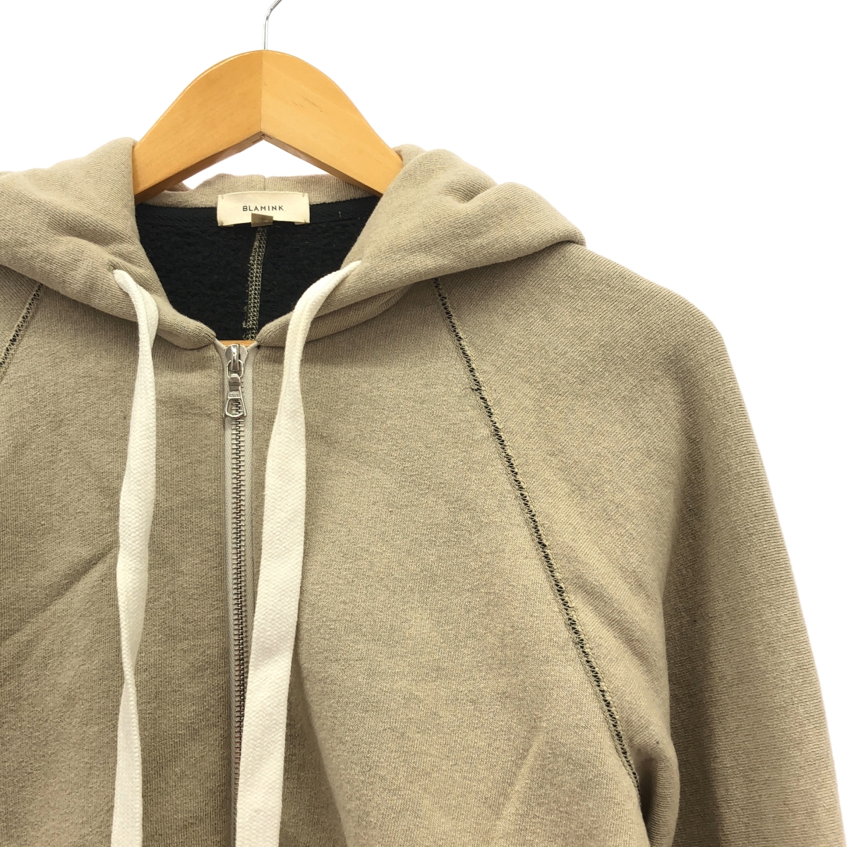 BLAMINK / ブラミンク FALL 吊り 裏毛 ジップ パーカー