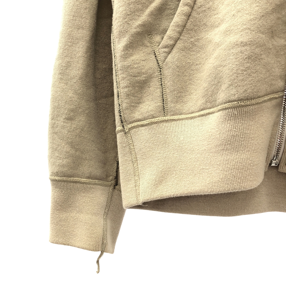 BLAMINK / ブラミンク FALL 吊り 裏毛 ジップ パーカー