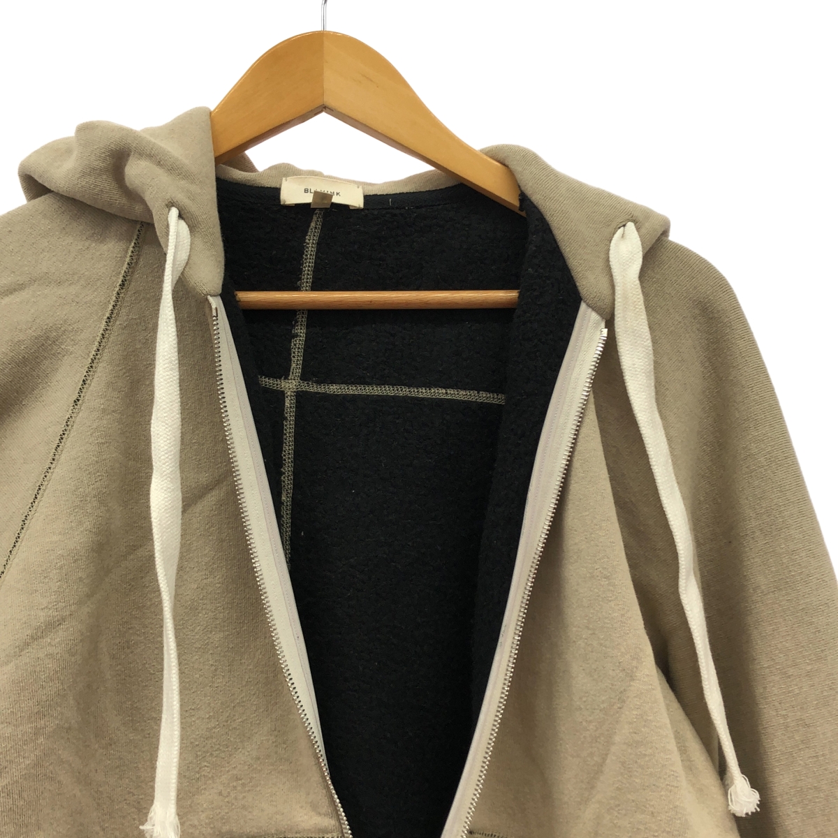 BLAMINK / ブラミンク FALL 吊り 裏毛 ジップ パーカー