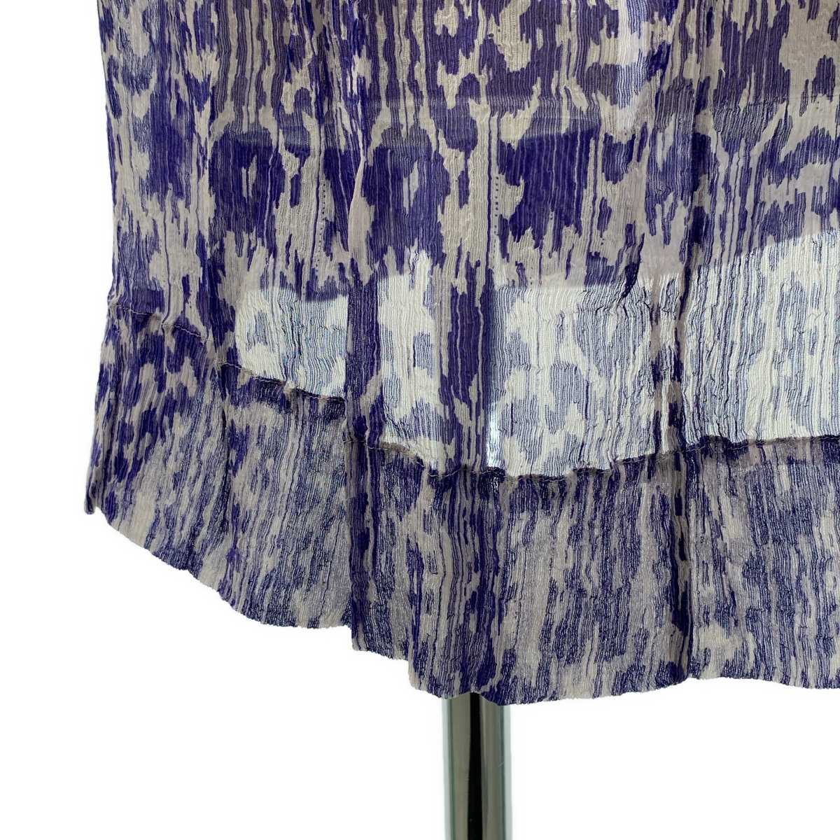 ISABEL MARANT ETOILE / イザベルマランエトワール 総柄 シルク ギャザー プルオーバーワンピース