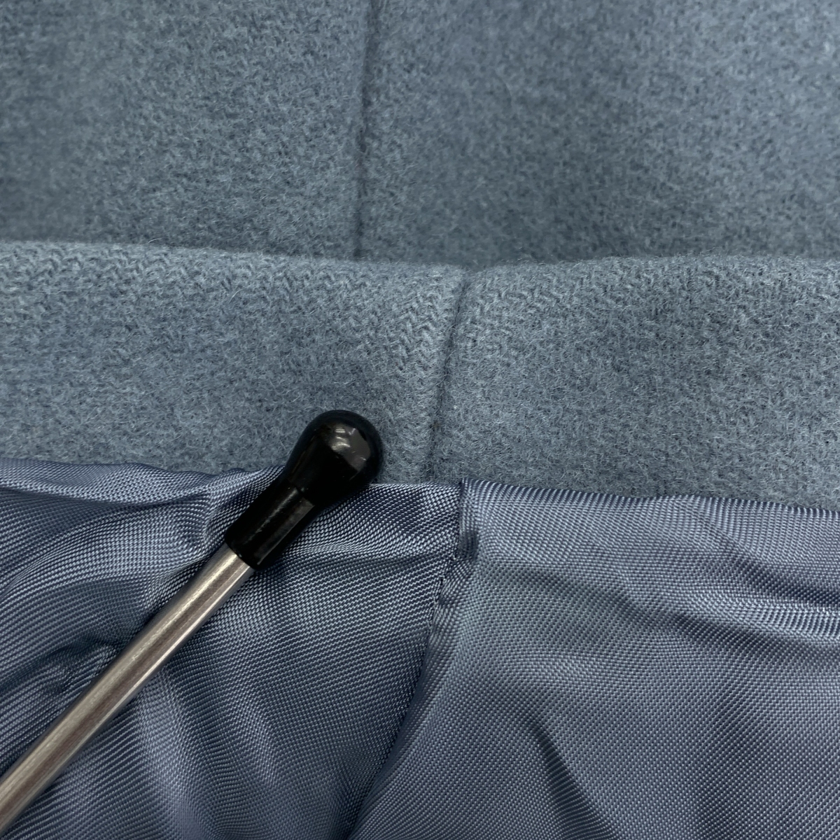 YLEVE / イレーヴ super100’s ダブルメルトン ノーカラーコート