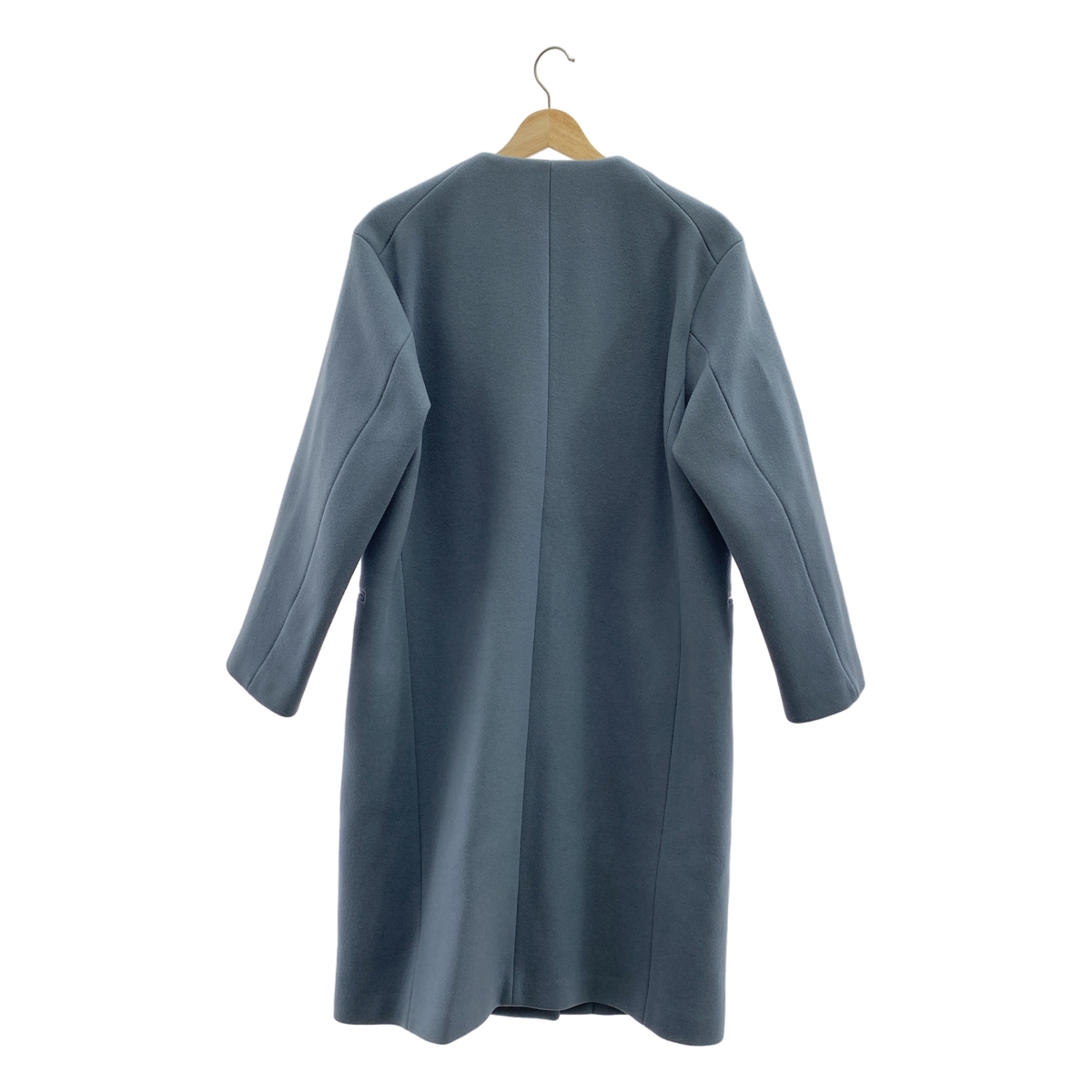 YLEVE / イレーヴ super100’s ダブルメルトン ノーカラーコート