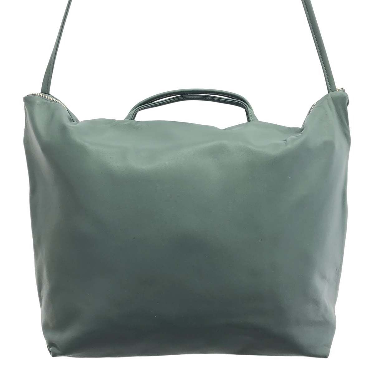 mina perhonen / ミナペルホネン kostea / 2way ショルダー付き レザー ハンドバッグ