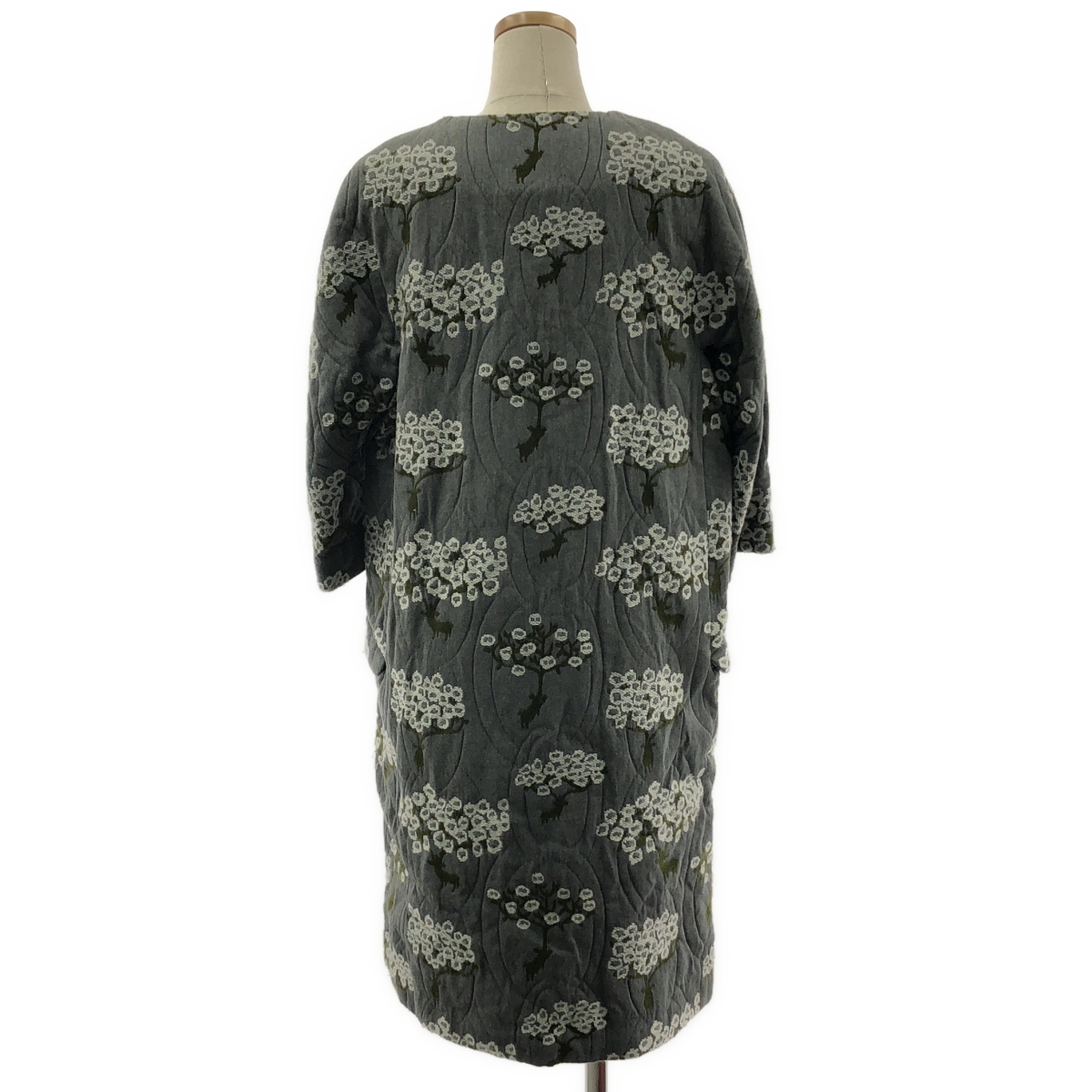 mina perhonen / ミナペルホネン Bloom / ブルーム エンブロイダリー オーバー コート / 総裏地