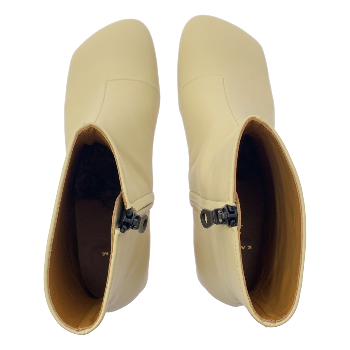 KATIM / カチム TOYNBEE 5 / トインビーファイブ レザー サイドジップ ショートブーツ