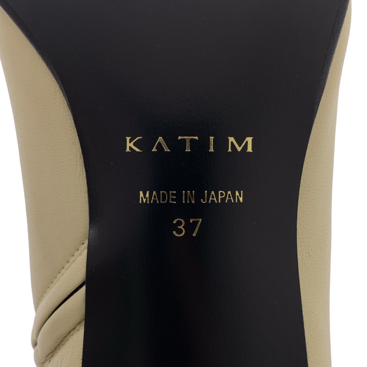 KATIM / カチム TOYNBEE 5 / トインビーファイブ レザー サイドジップ ショートブーツ