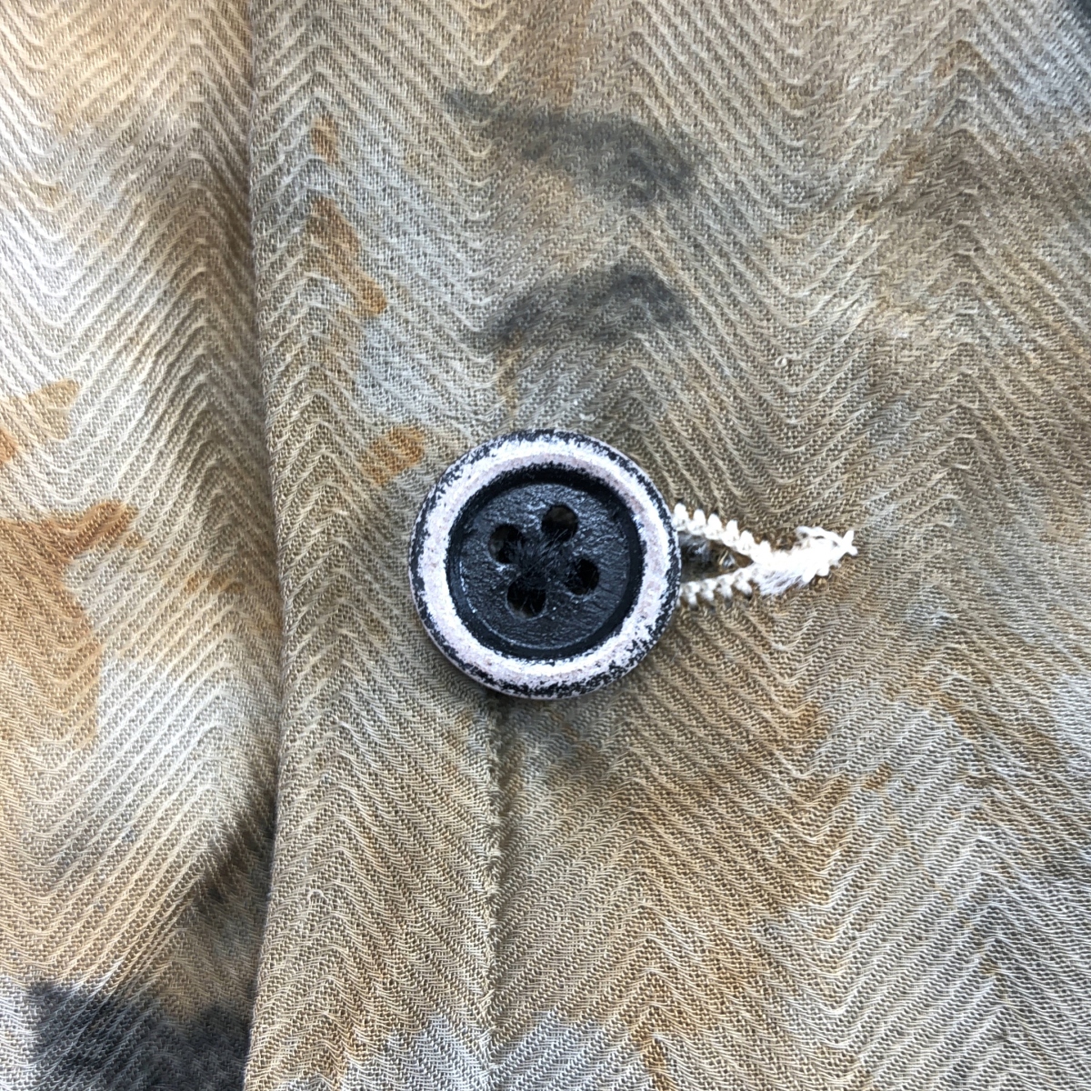 その他 タイダイ ヘリンボーン オーバーシャツ