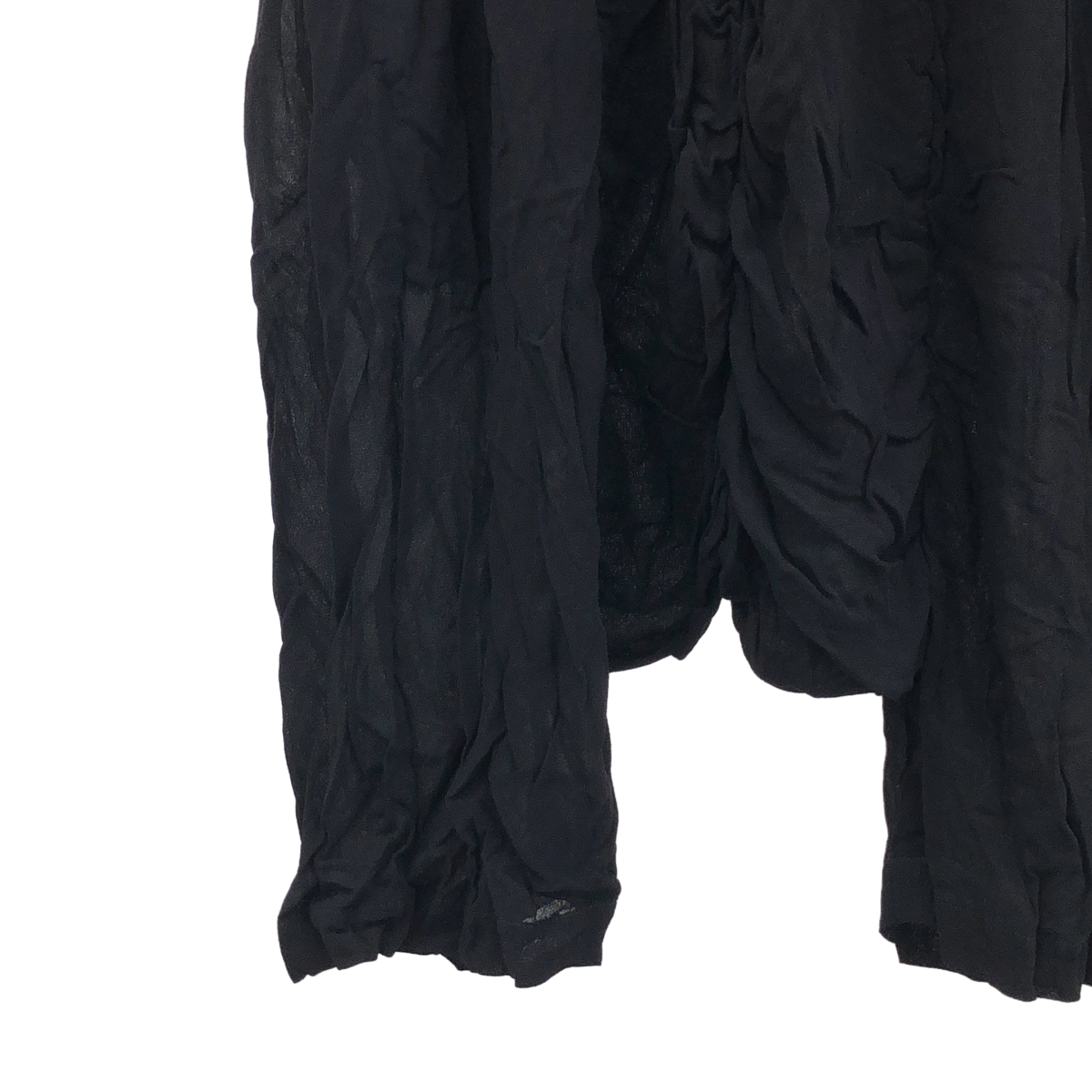 COMME des GARCONS COMME des GARCONS / コムコム 染め加工 レーヨン ギャザー イージーパンツ