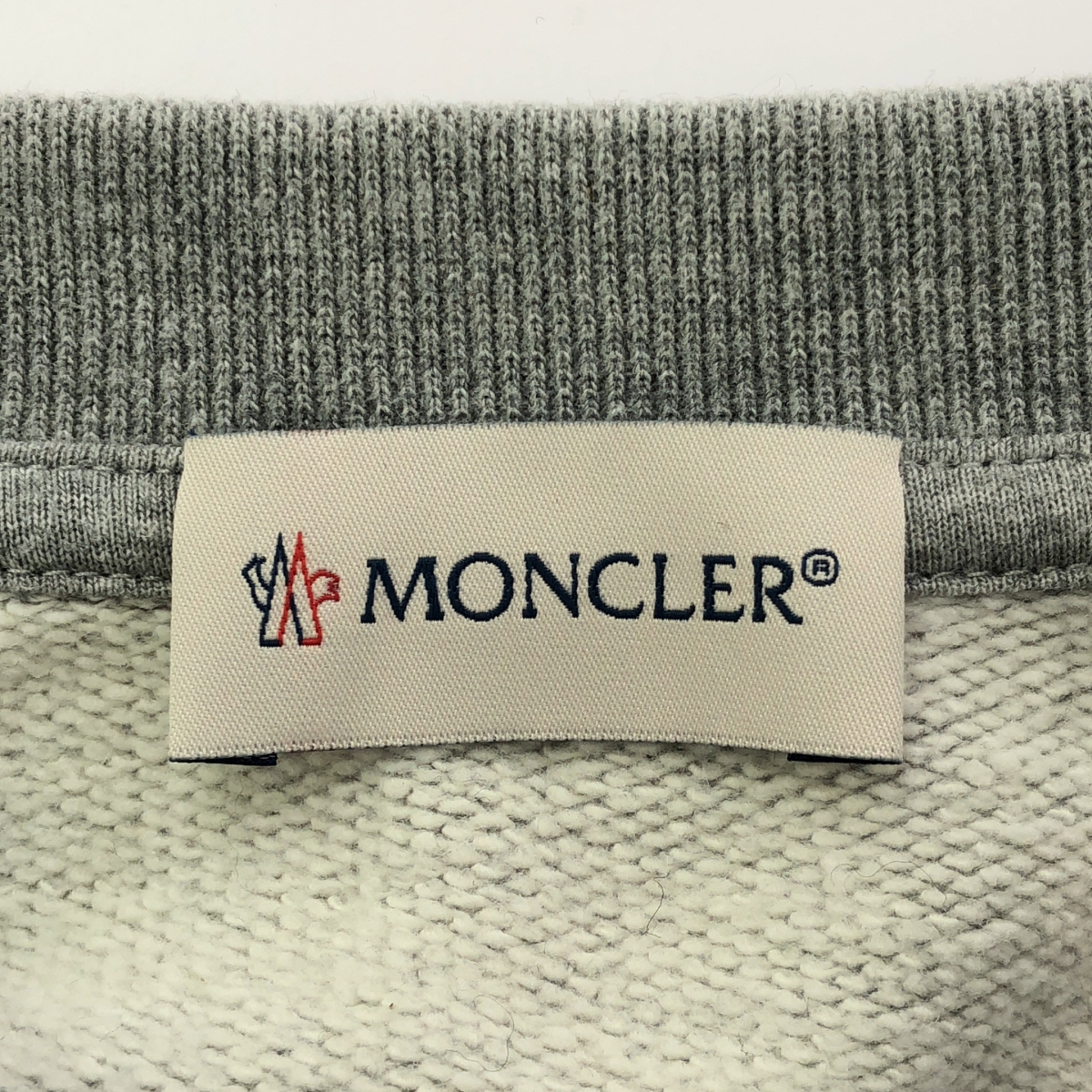 MONCLER / モンクレール FELPA GIROCOLLO /トリコロール クルーネックトレーナー