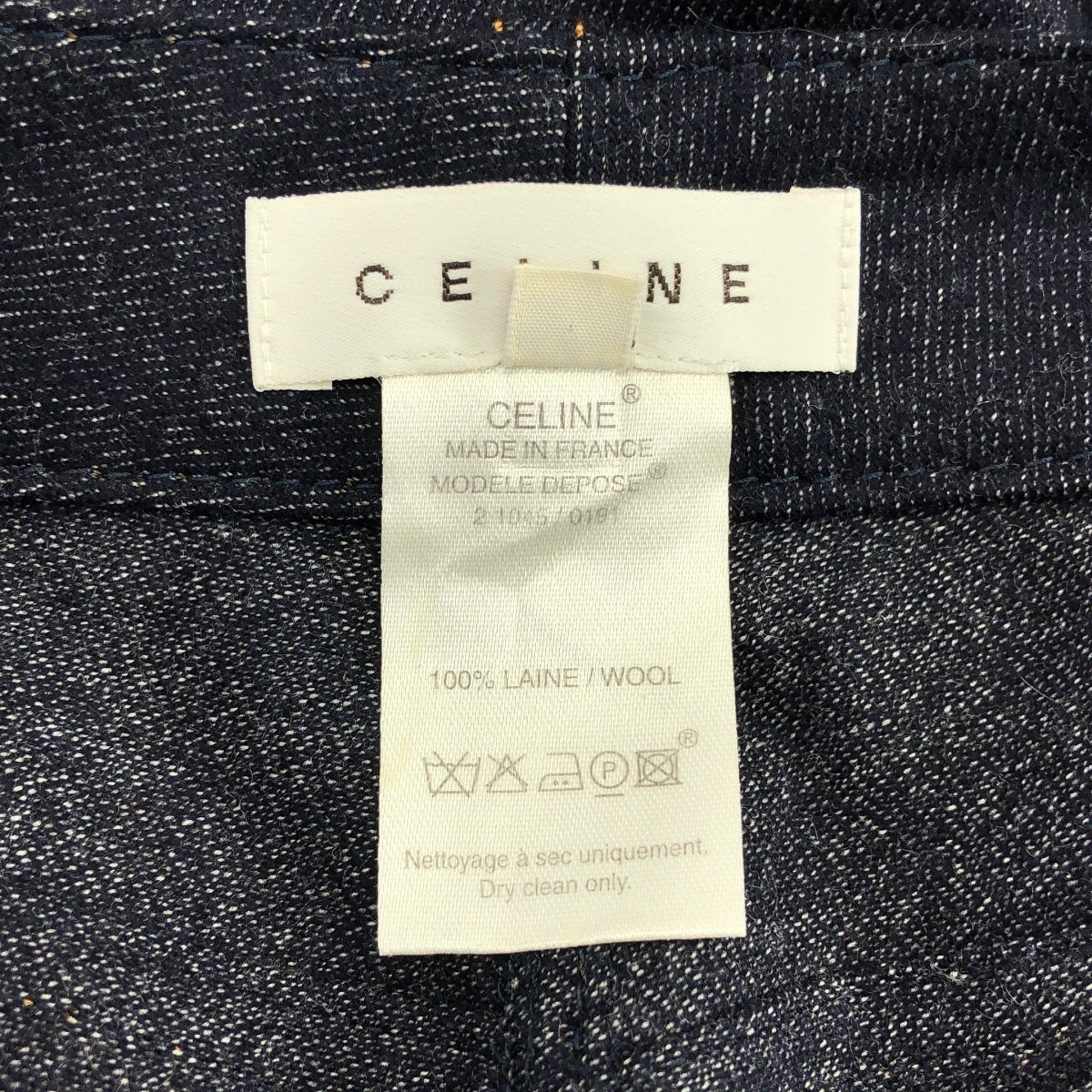 CELINE / セリーヌ ウール フレアパンツ
