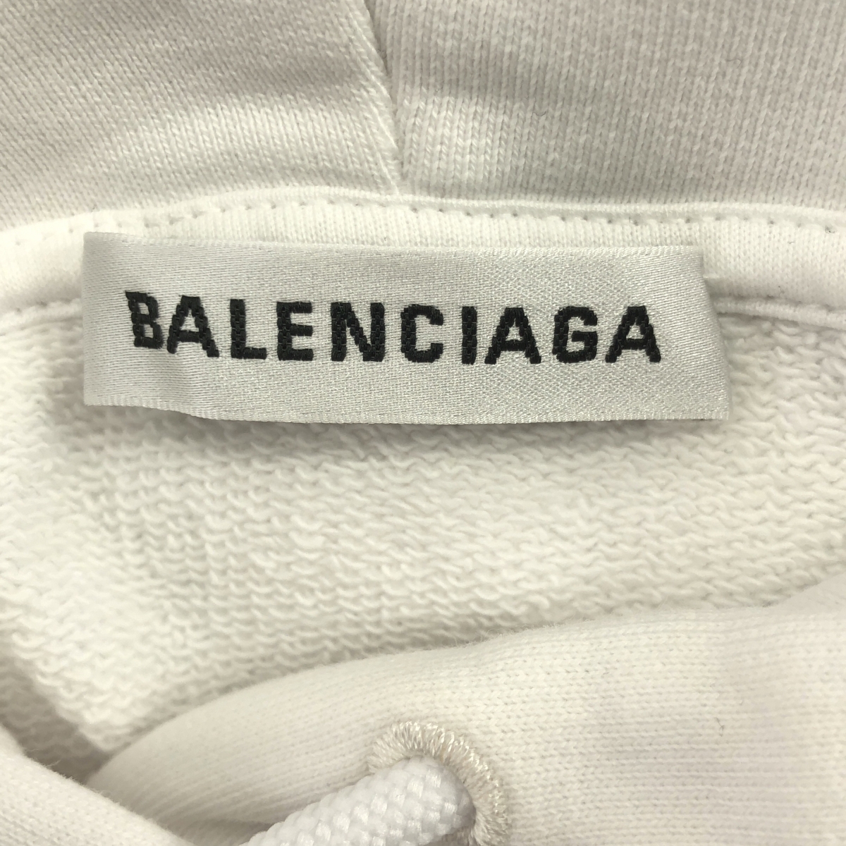 BALENCIAGA / バレンシアガ オーバーシルエット バックロゴ スウェット フーディ