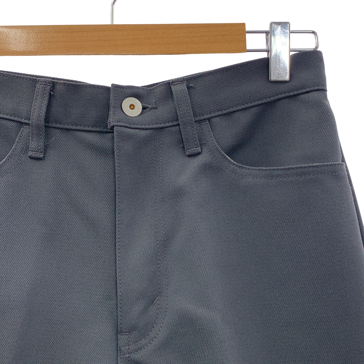 INSCRIRE / アンスクリア PW STA―PREST ウールブレンド ツイル パンツ