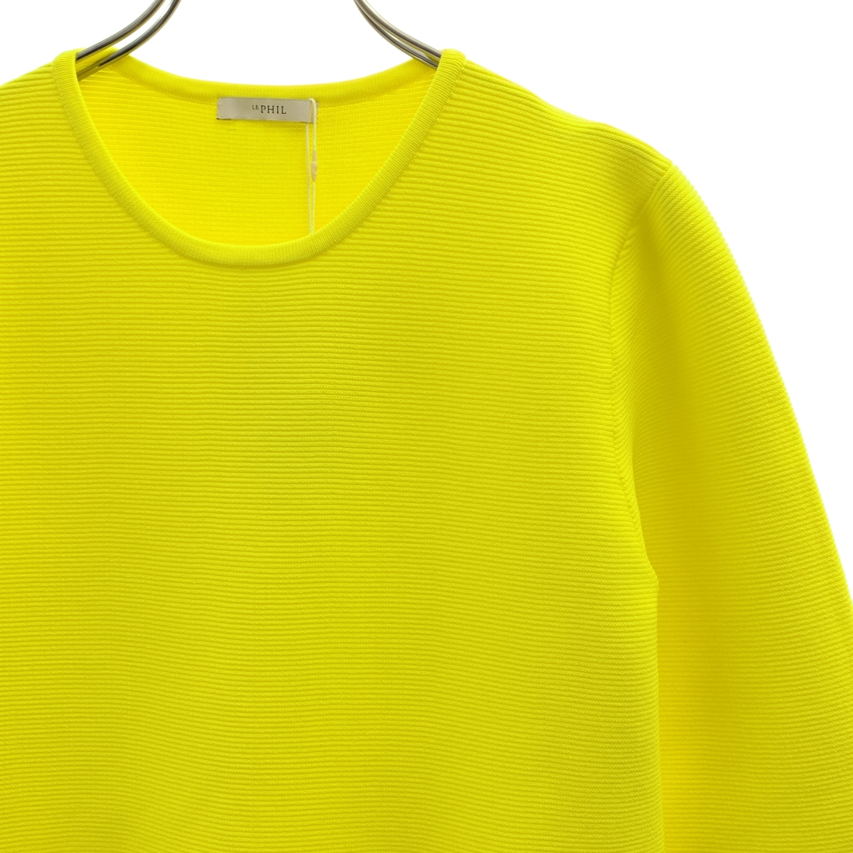 LE PHIL / ルフィル スポンディッシュ ペプラム ニット