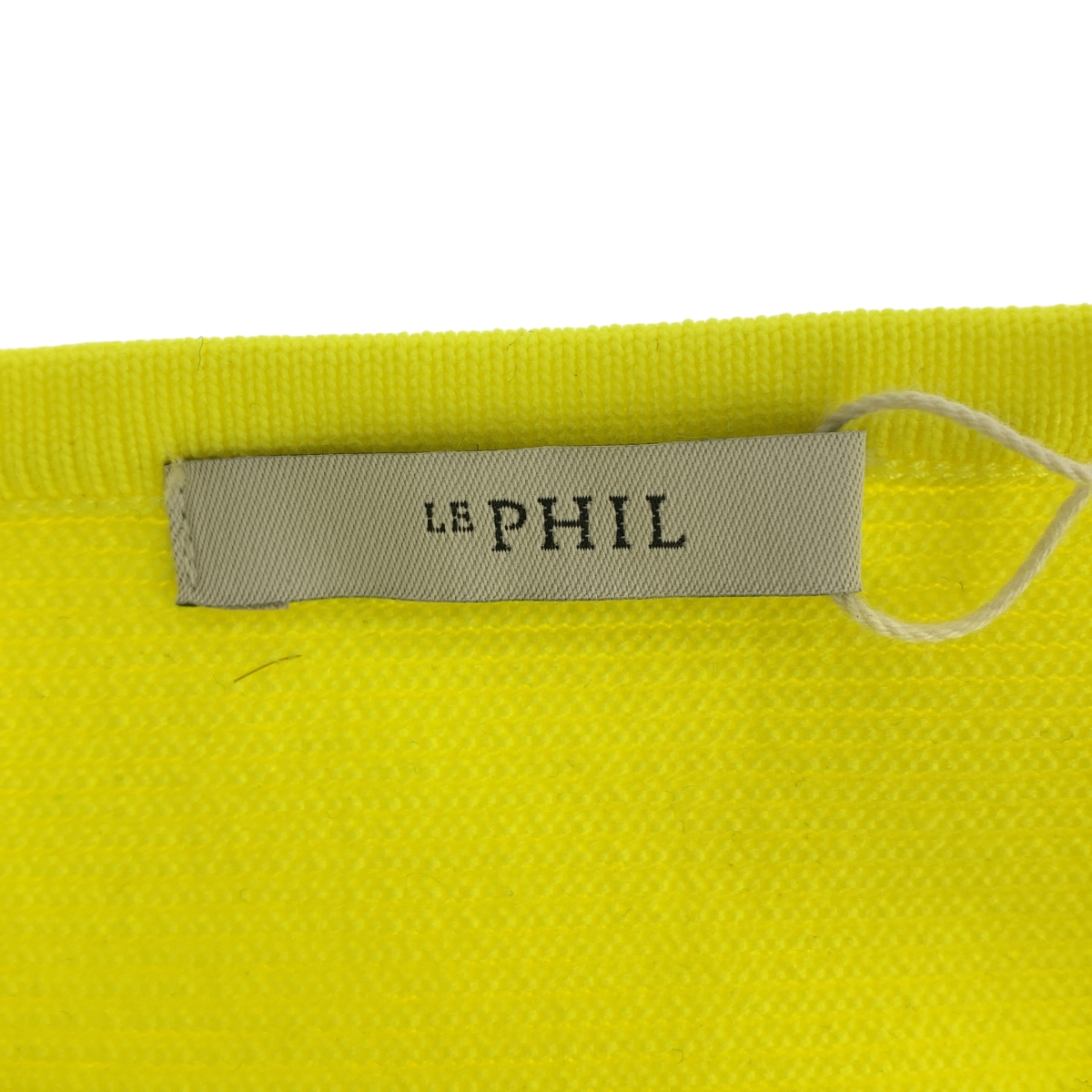 LE PHIL / ルフィル スポンディッシュ ペプラム ニット