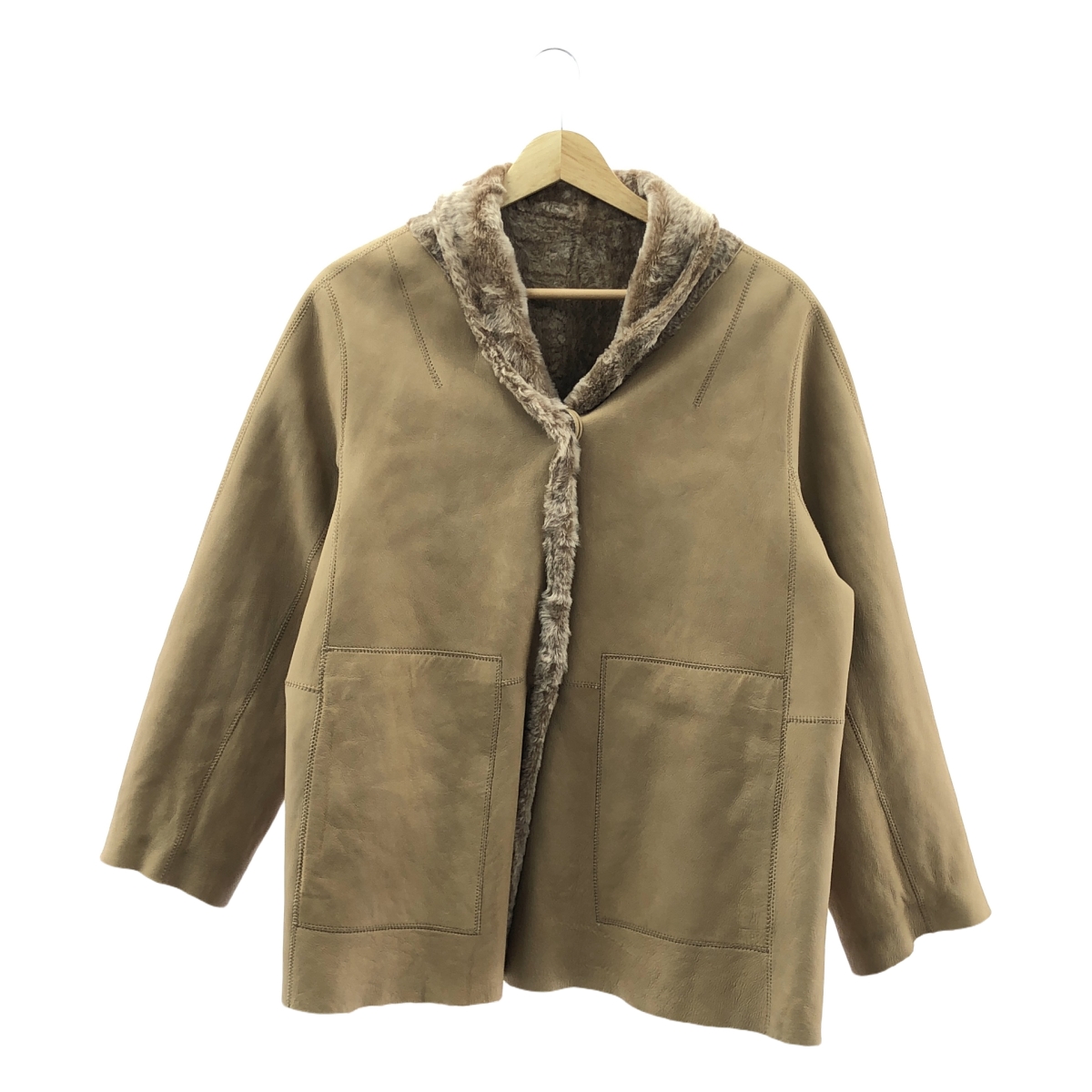 SOFIE D'HOORE / ソフィードール リバーシブル ムートン ファー レザー コート